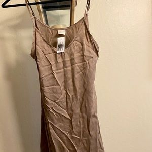 NWT Silk Slip Dress